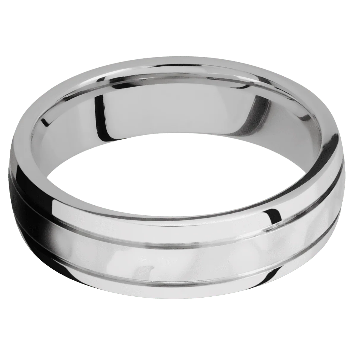 14K White Gold + Rockpolish , Polish Finish - Image 3