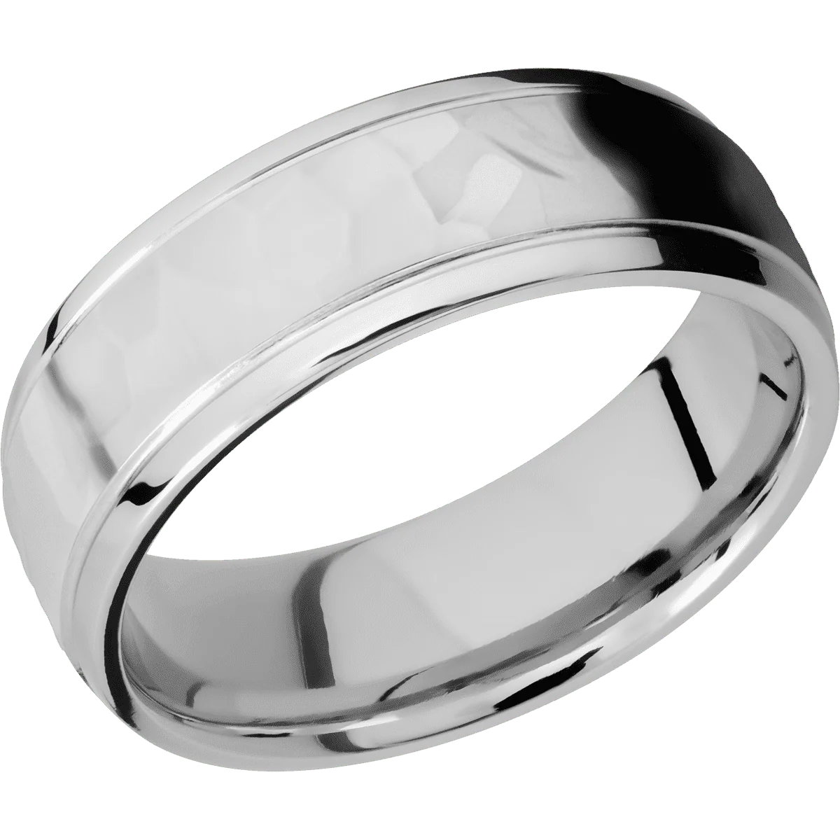 14K White Gold + Rockpolish , Polish Finish - Image 2