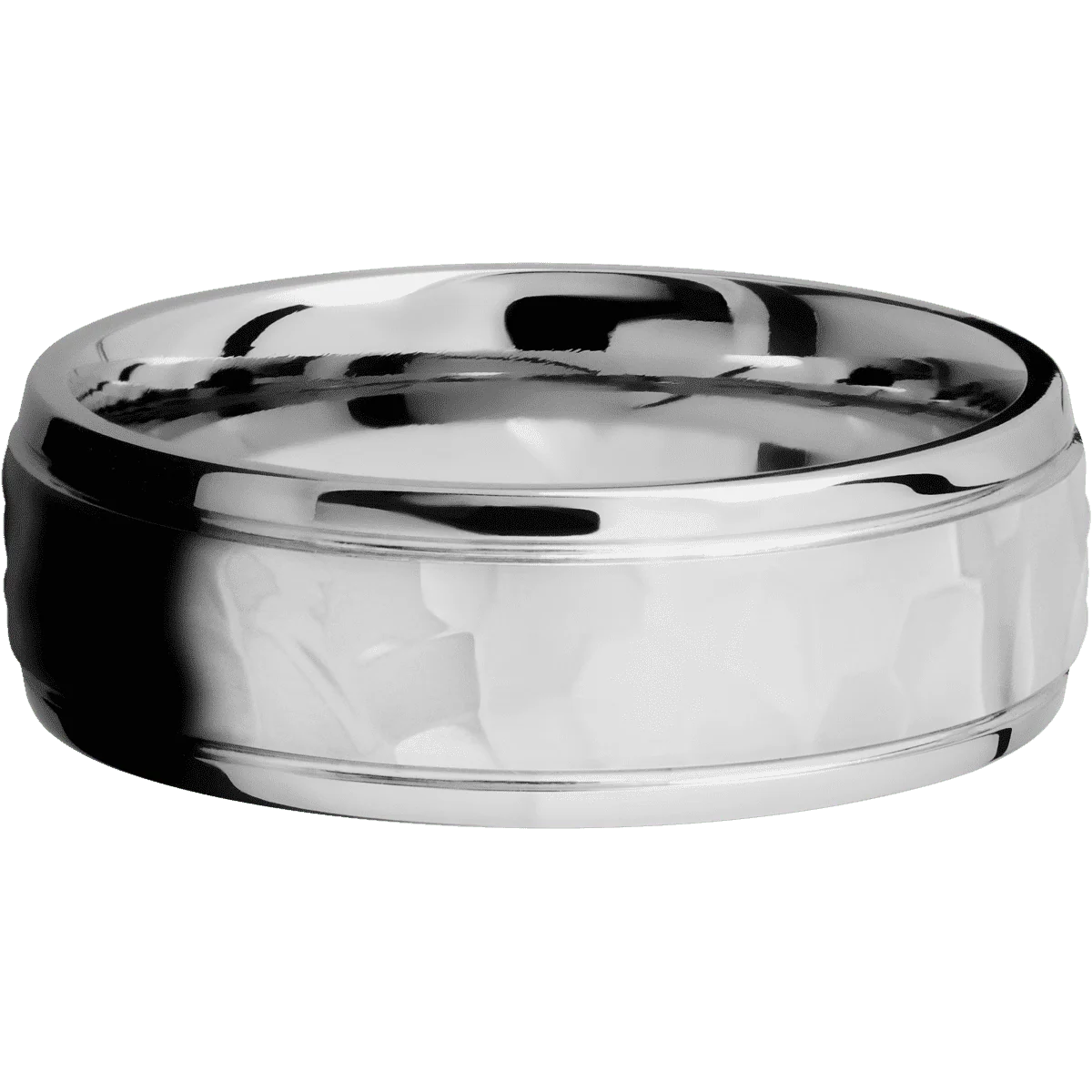 14K White Gold + Rockpolish , Polish Finish - Image 3