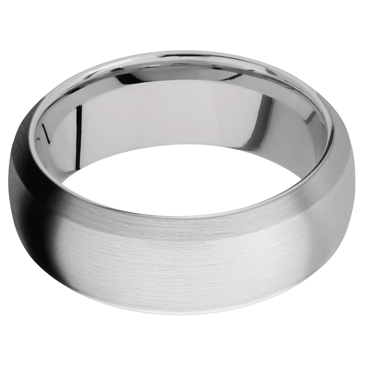 14K White Gold + Satin , Satin Finish - Image 3