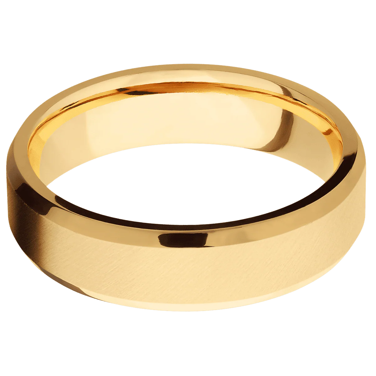 14K Yellow Gold + Anglesatin , Polish Finish - Image 3