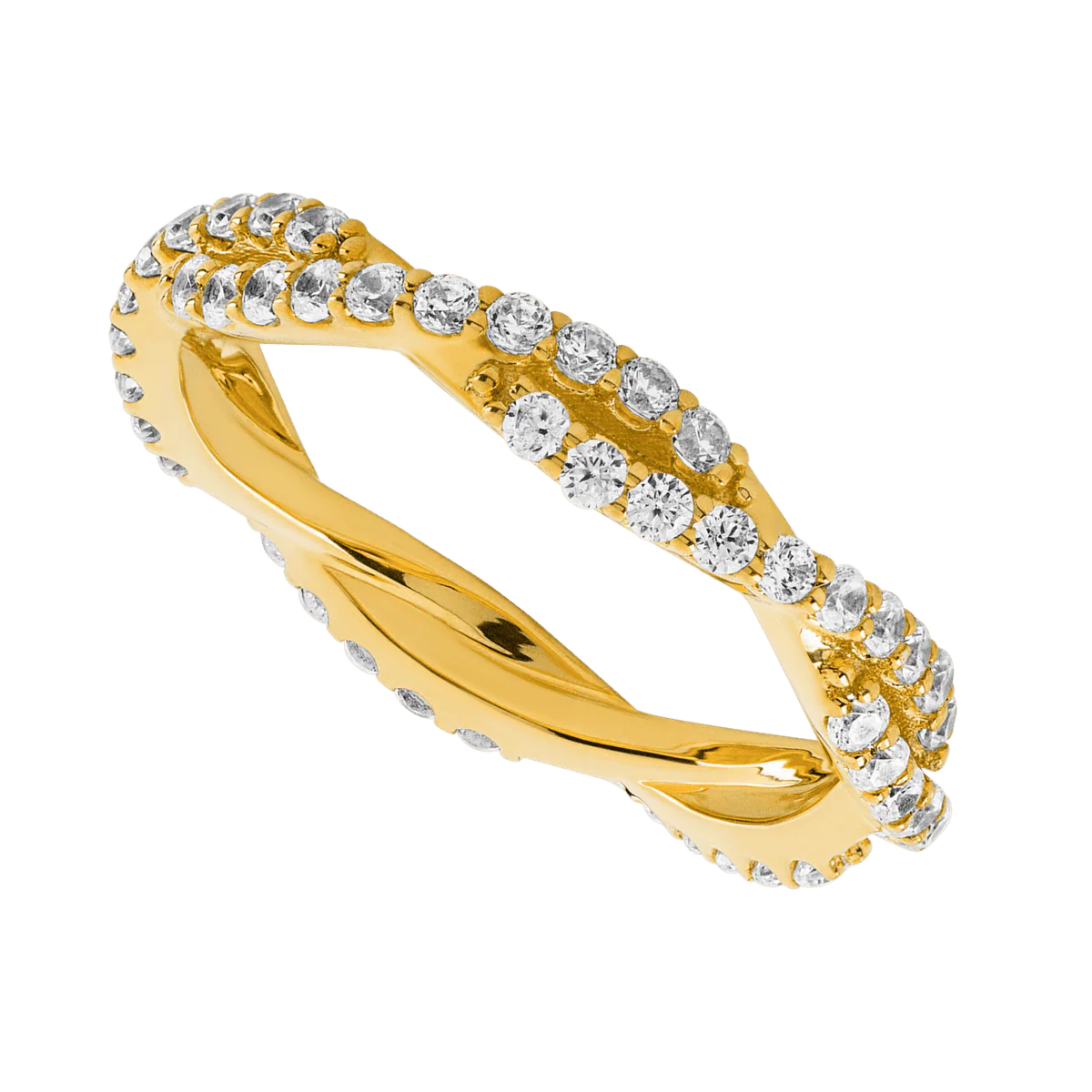 14K Yellow Gold band with 60 Round Lab Grown Diamond having TCW-.9 - Image 3