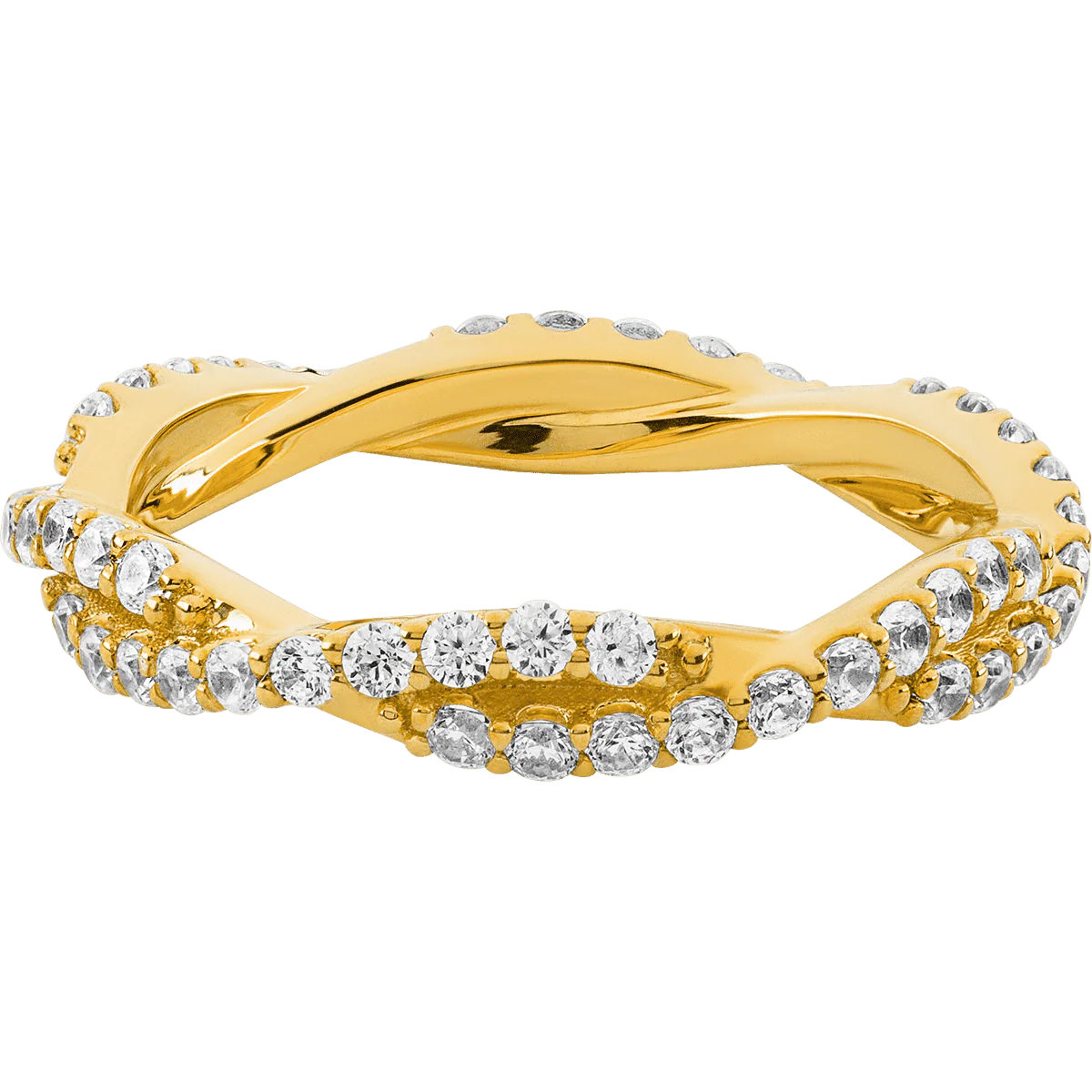 14K Yellow Gold band with 60 Round Lab Grown Diamond (ST) having TCW-.9 - Image 2
