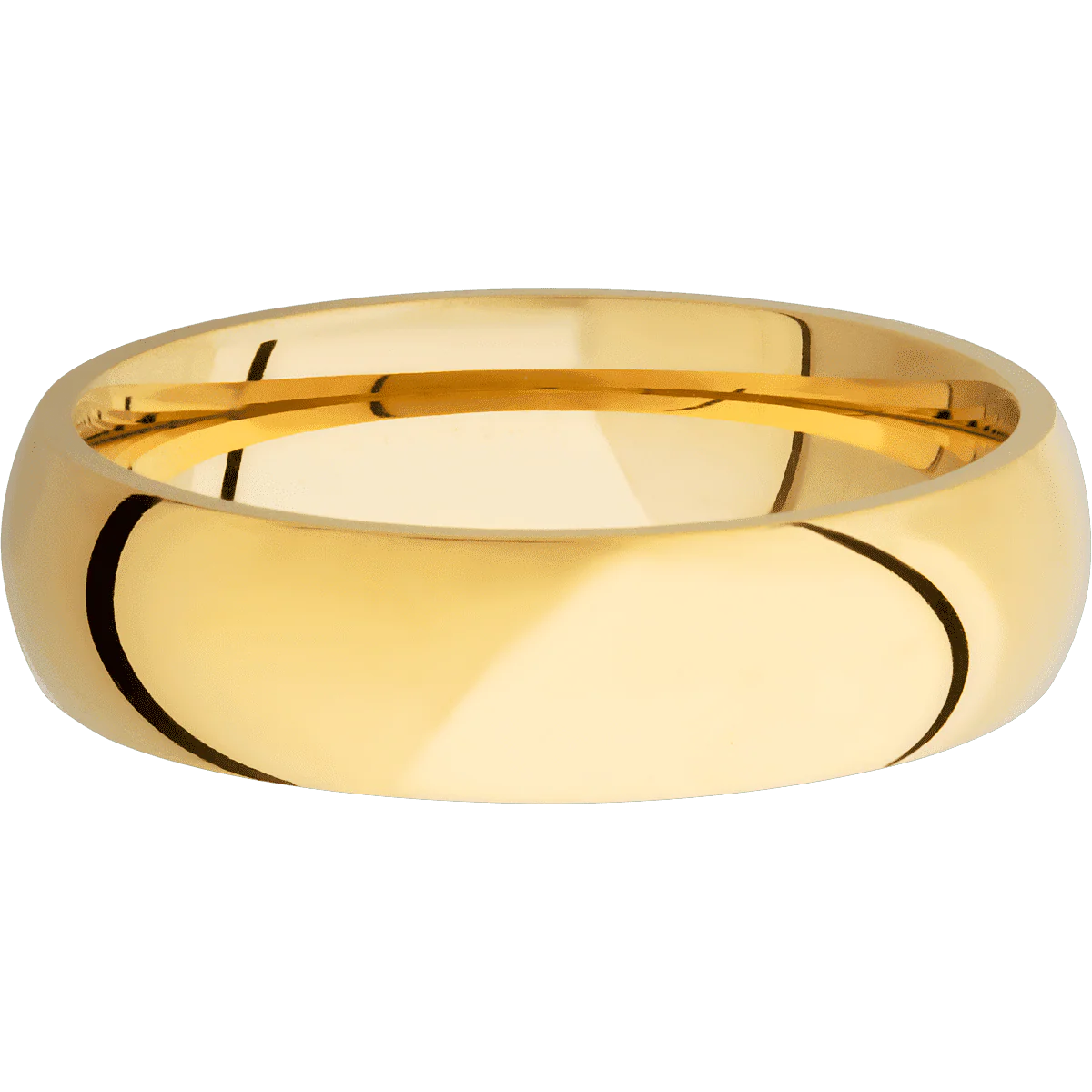 14K Yellow Gold + Polish Finish - Image 3