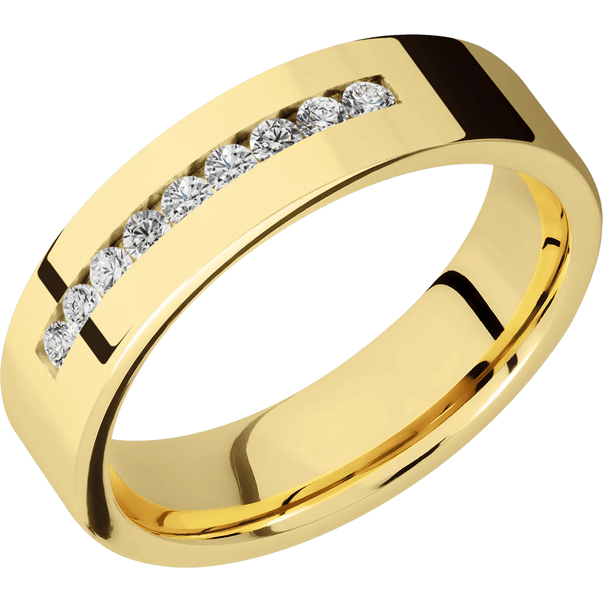 14K Yellow Gold + Polish Finish - Image 2