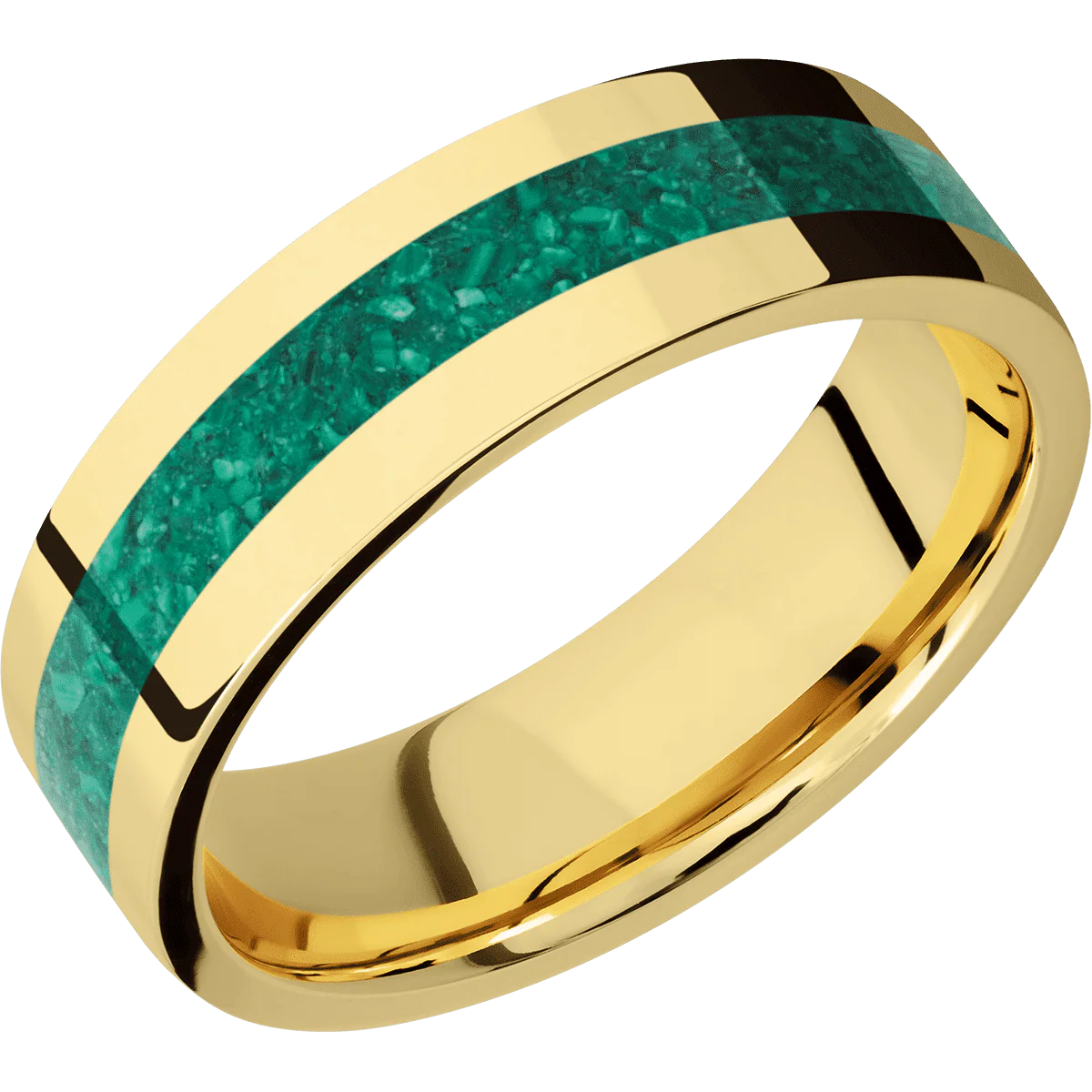 14K Yellow Gold + Polish Finish - Image 2