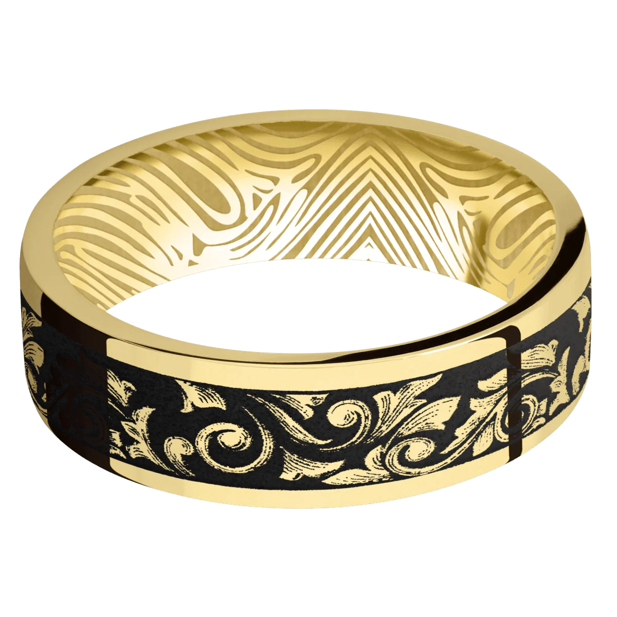 14K Yellow Gold + Polish Finish - Image 3