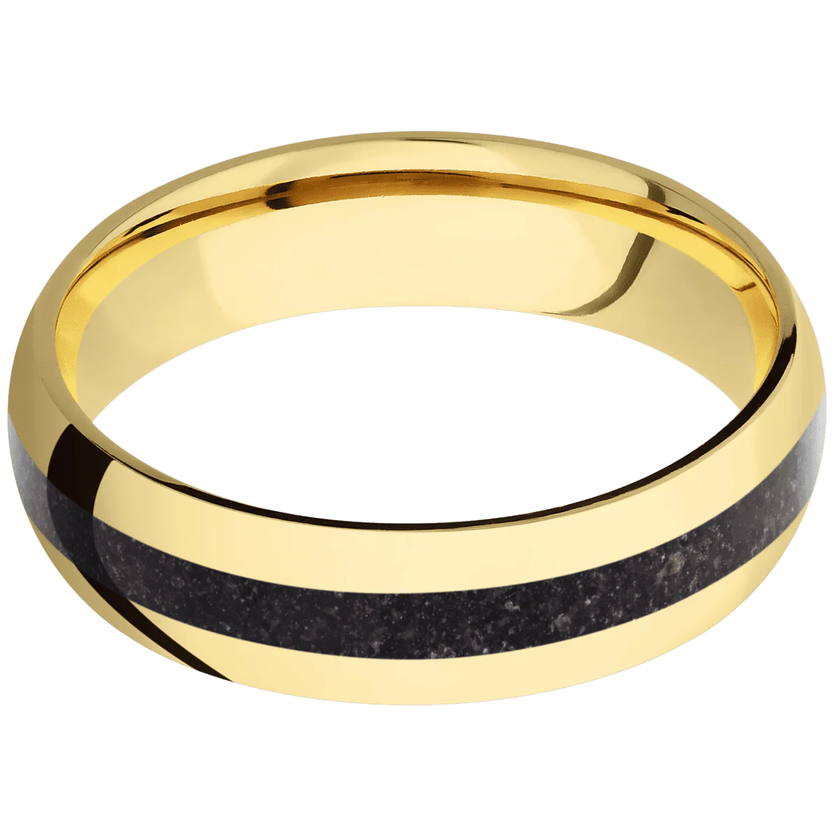 14K Yellow Gold + Polish Finish - Image 3