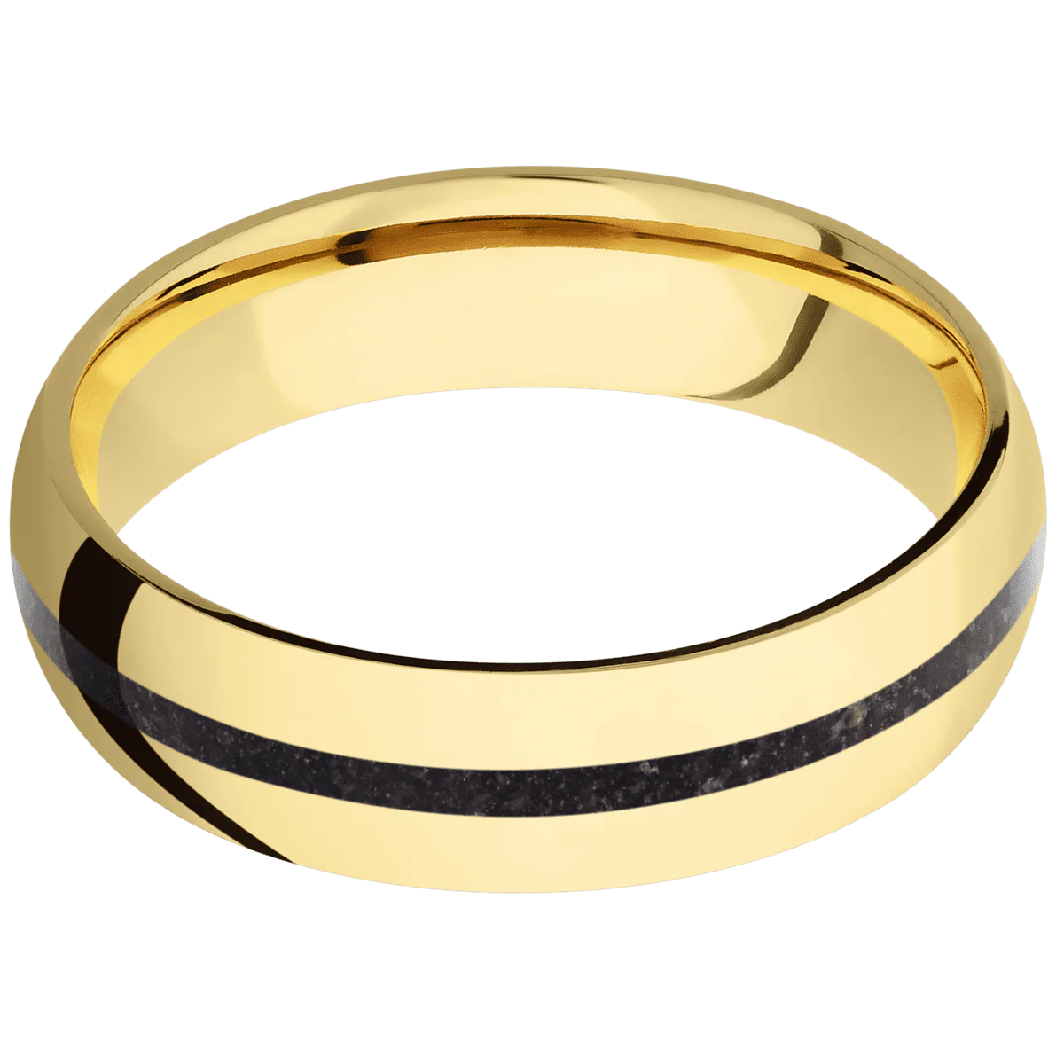 14K Yellow Gold + Polish Finish - Image 3