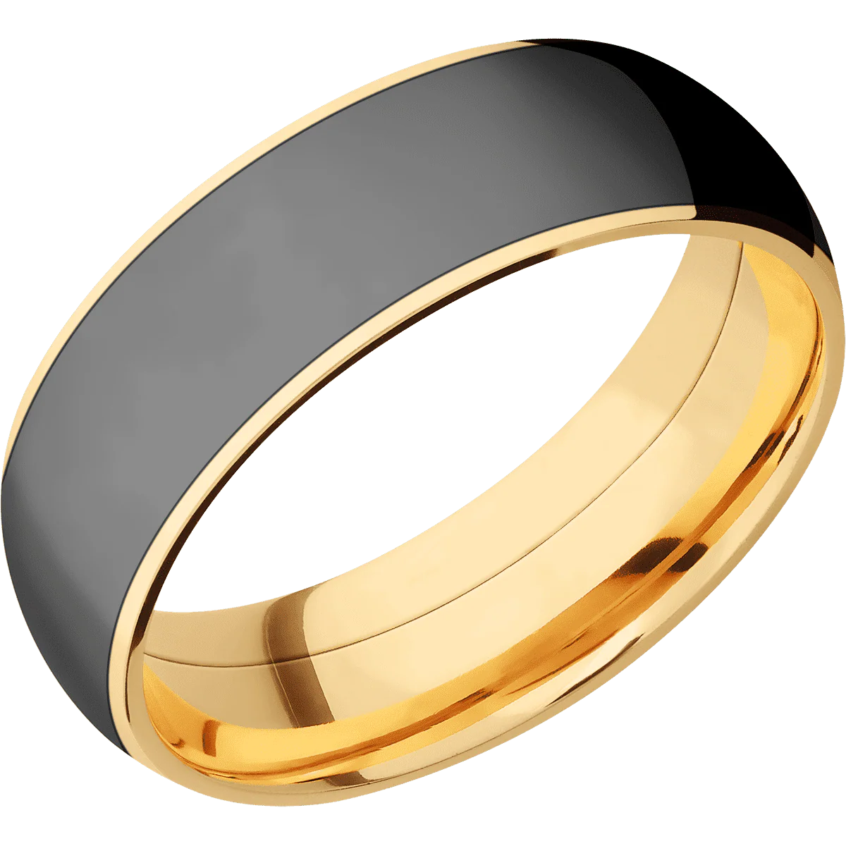 14K Yellow Gold + Polish Finish - Image 2