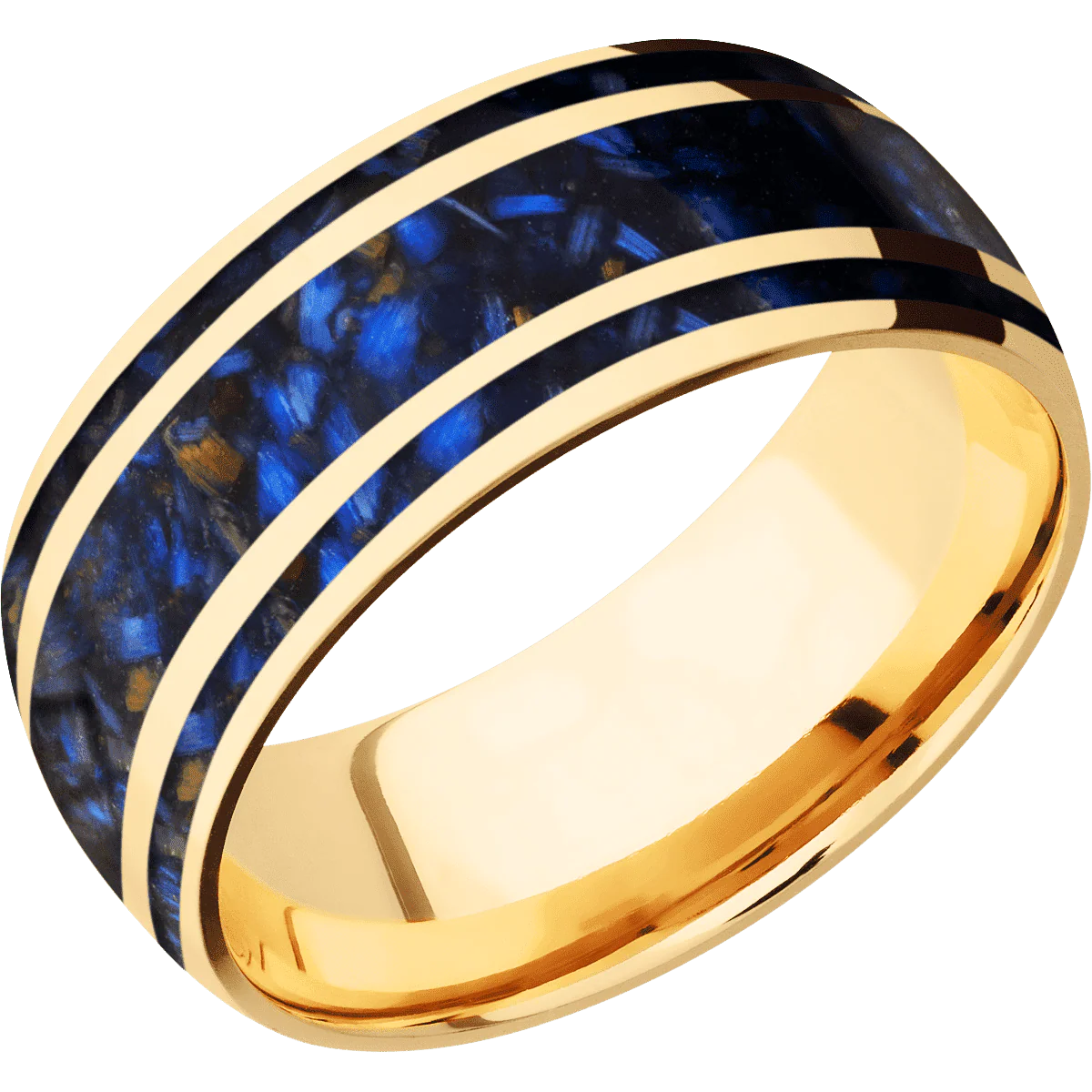 14K Yellow Gold + Polish Finish - Image 2