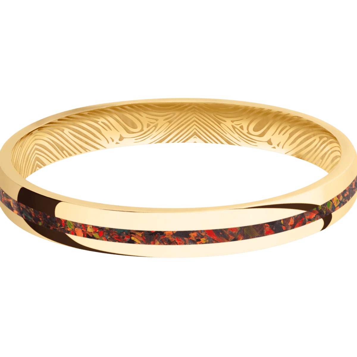 14K Yellow Gold + Polish Finish - Image 3