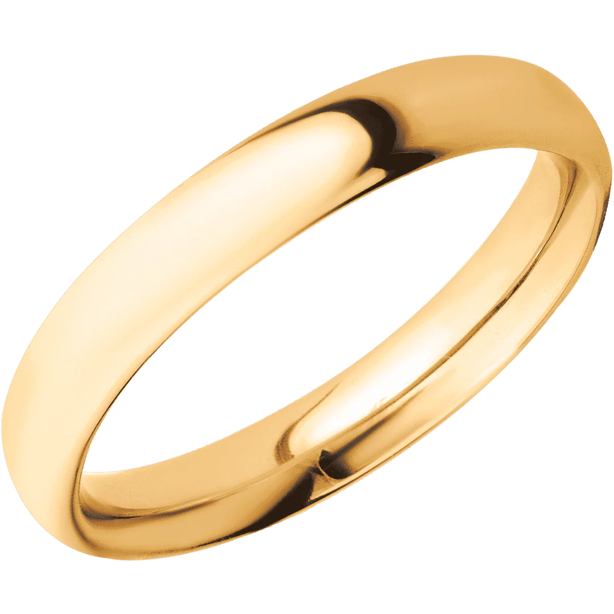 14K Yellow Gold + Polish Finish - Image 2