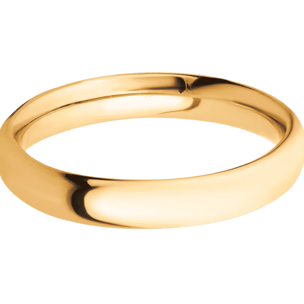 14K Yellow Gold + Polish Finish - Image 3