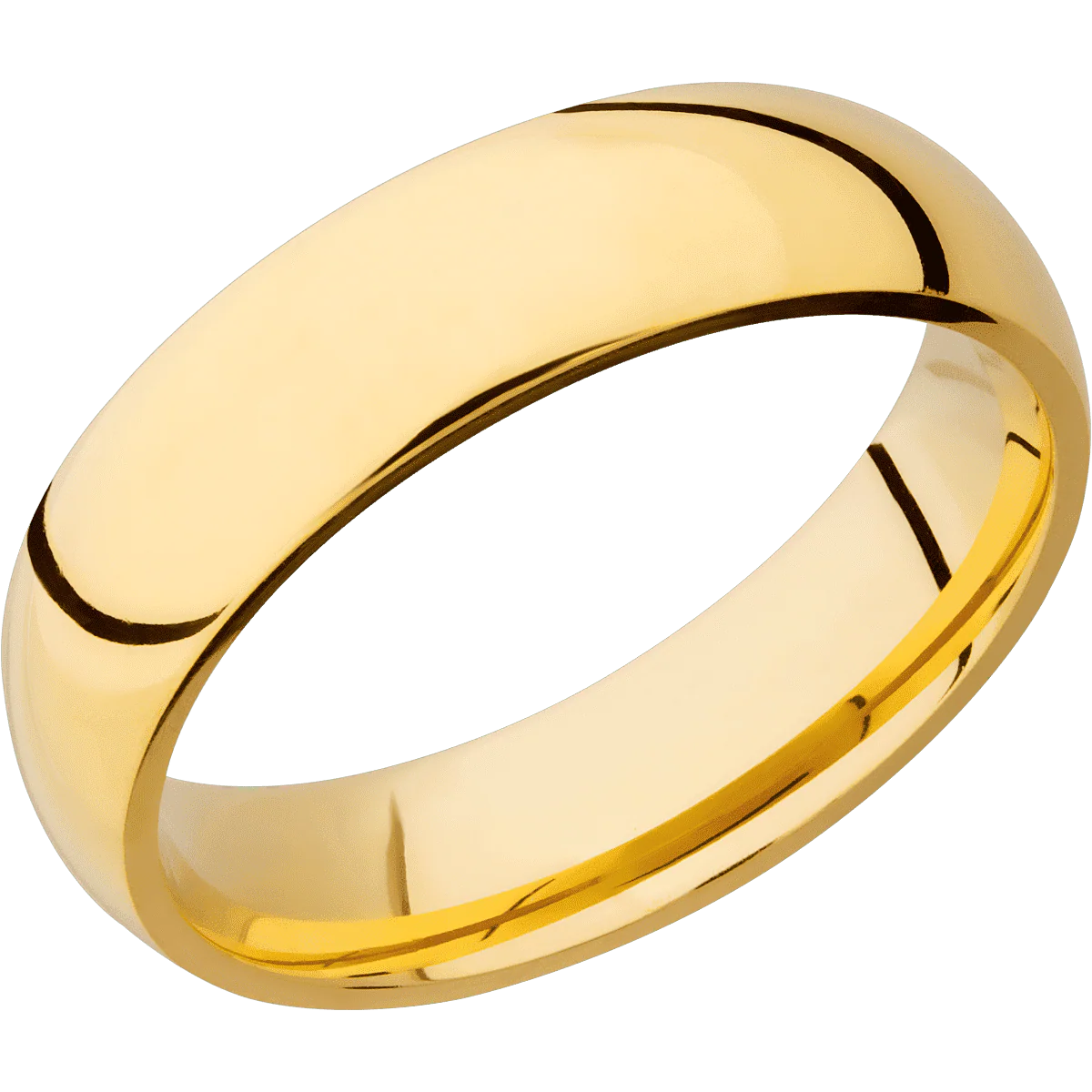 14K Yellow Gold + Polish Finish - Image 2