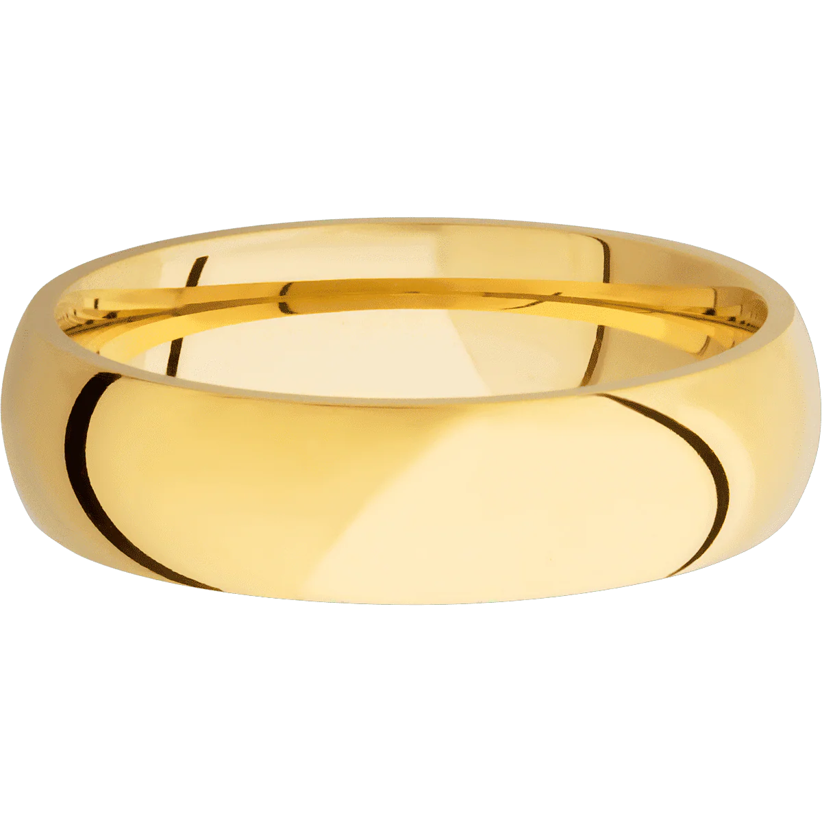 14K Yellow Gold + Polish Finish - Image 3