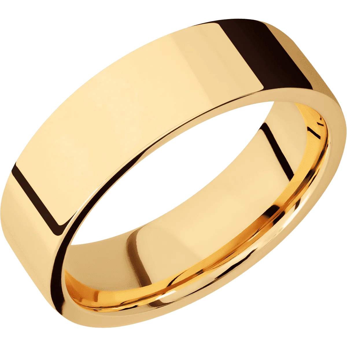 14K Yellow Gold + Polish Finish - Image 2