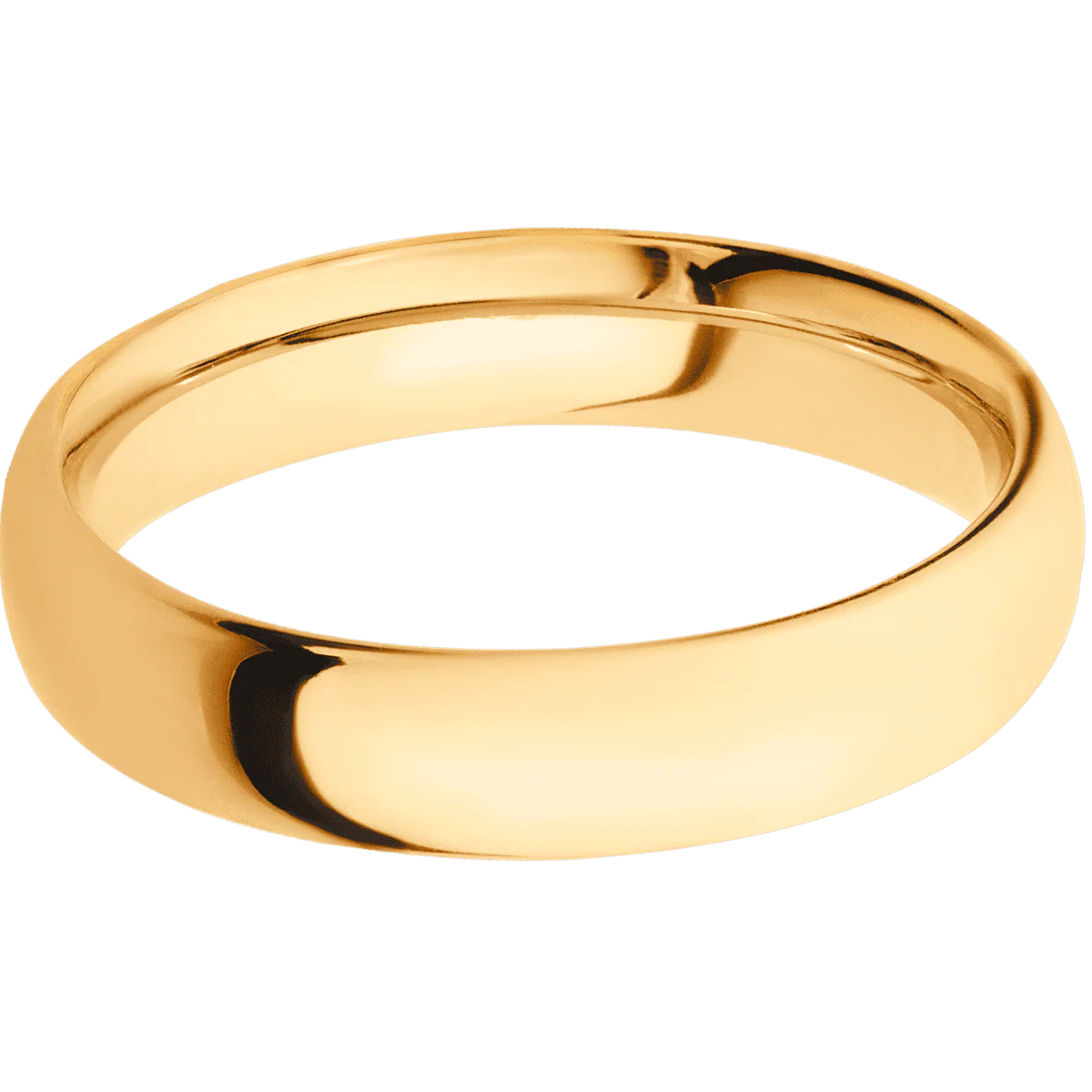 14K Yellow Gold + Polish Finish - Image 3