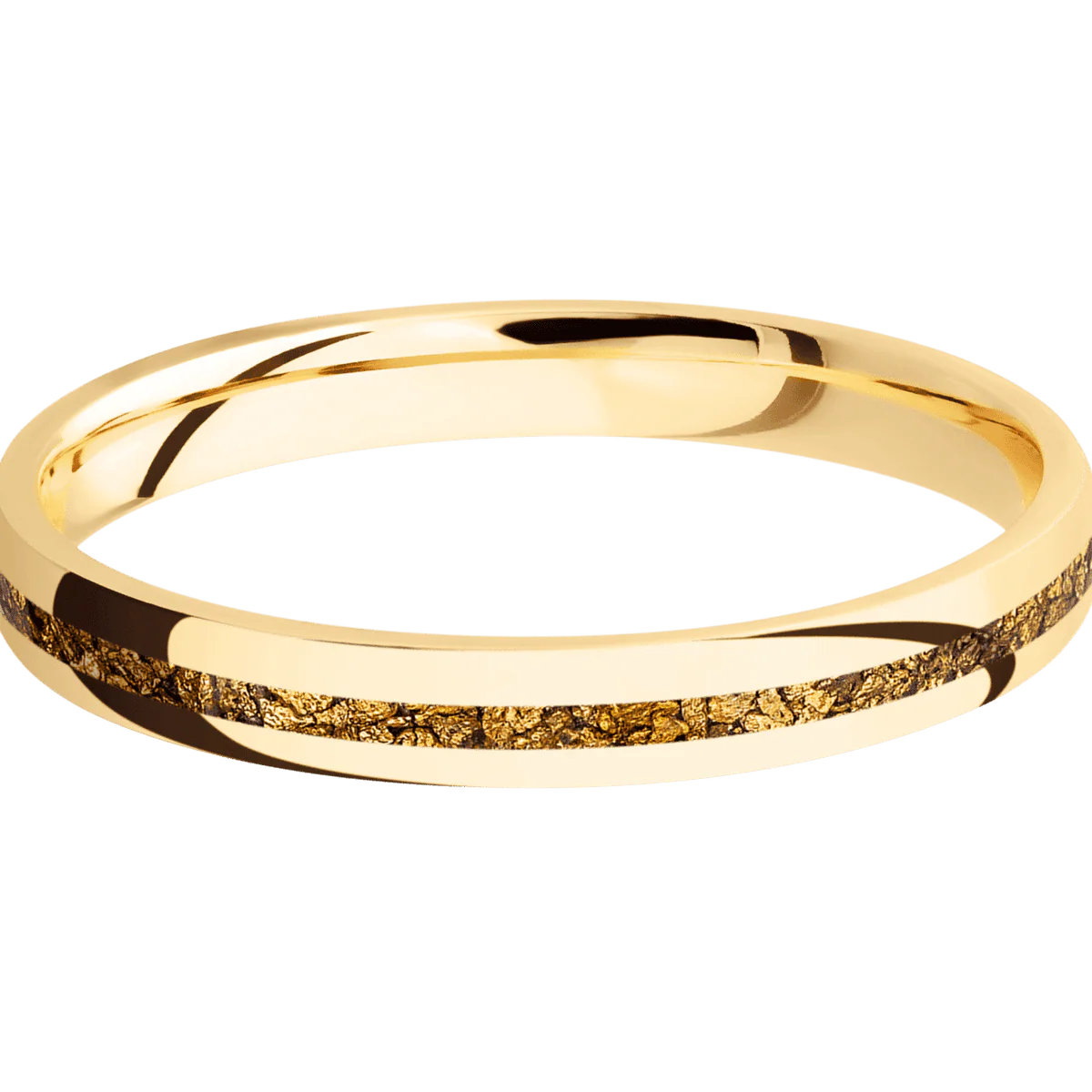 14K Yellow Gold + Polish Finish - Image 3