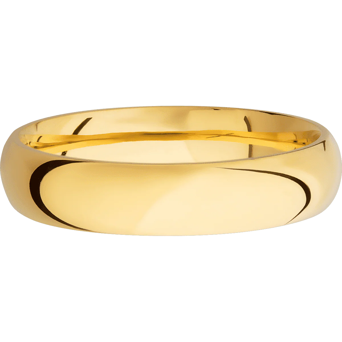 14K Yellow Gold + Polish Finish - Image 3