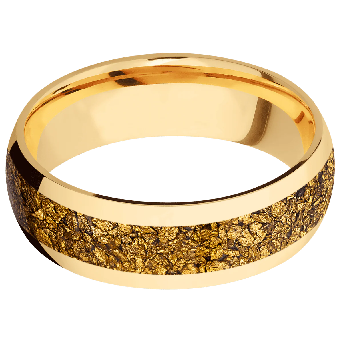 14K Yellow Gold + Polish Finish - Image 3
