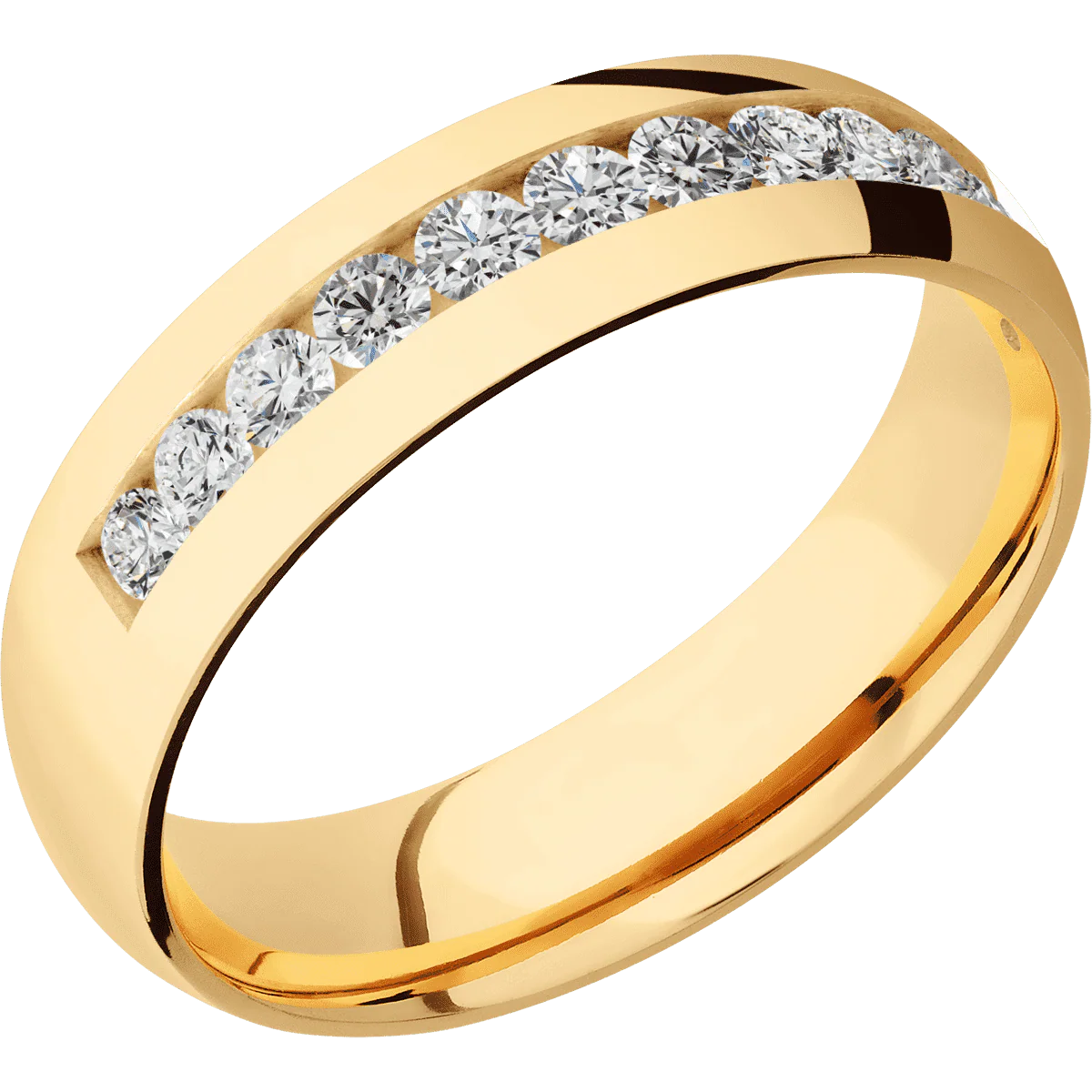 14K Yellow Gold + Polish Finish - Image 2