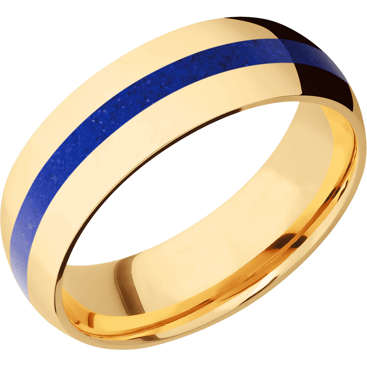 14K Yellow Gold + Polish Finish - Image 2
