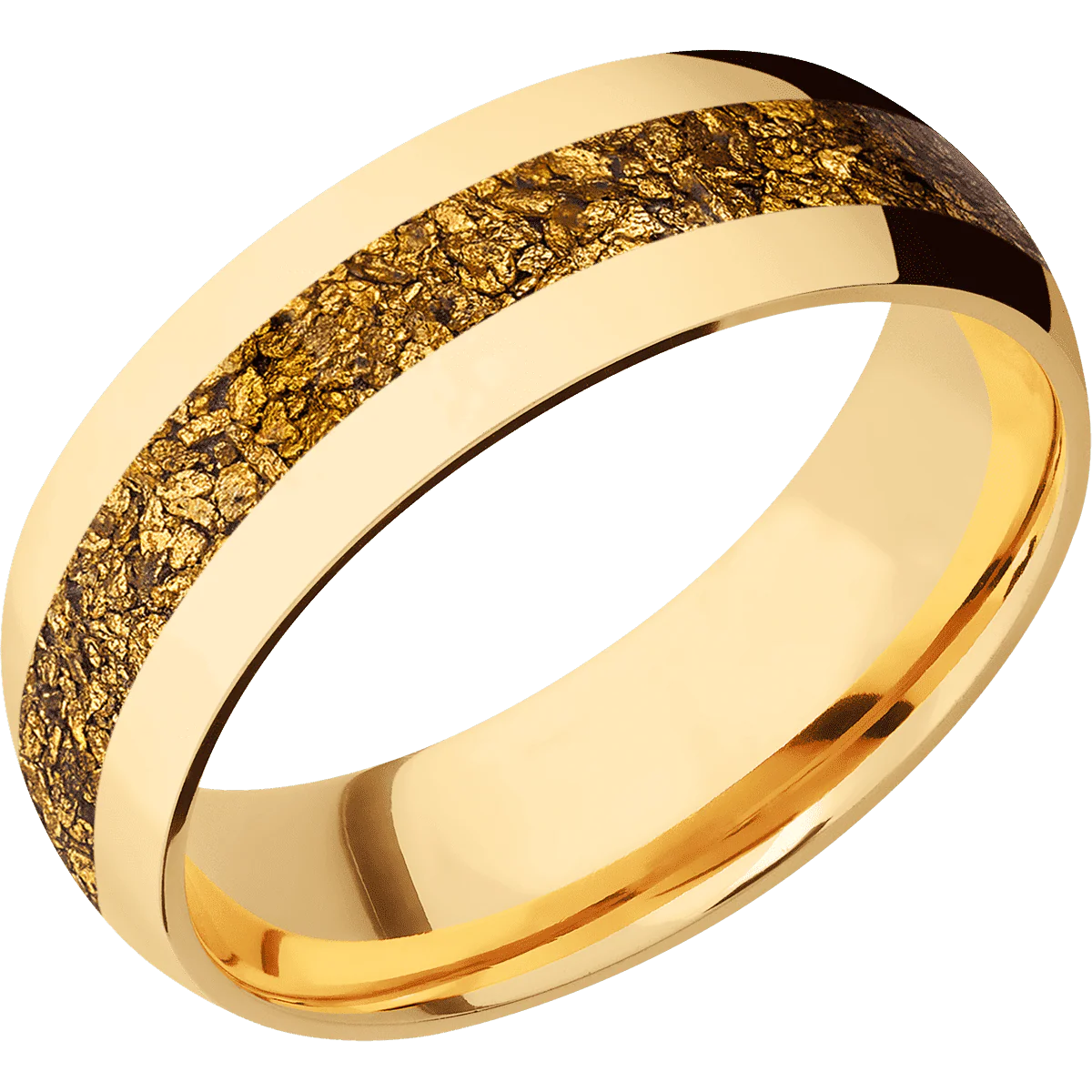 14K Yellow Gold + Polish Finish - Image 2