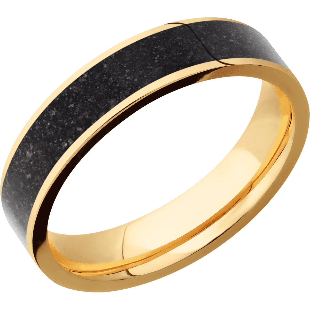 14K Yellow Gold + Polish Finish - Image 2