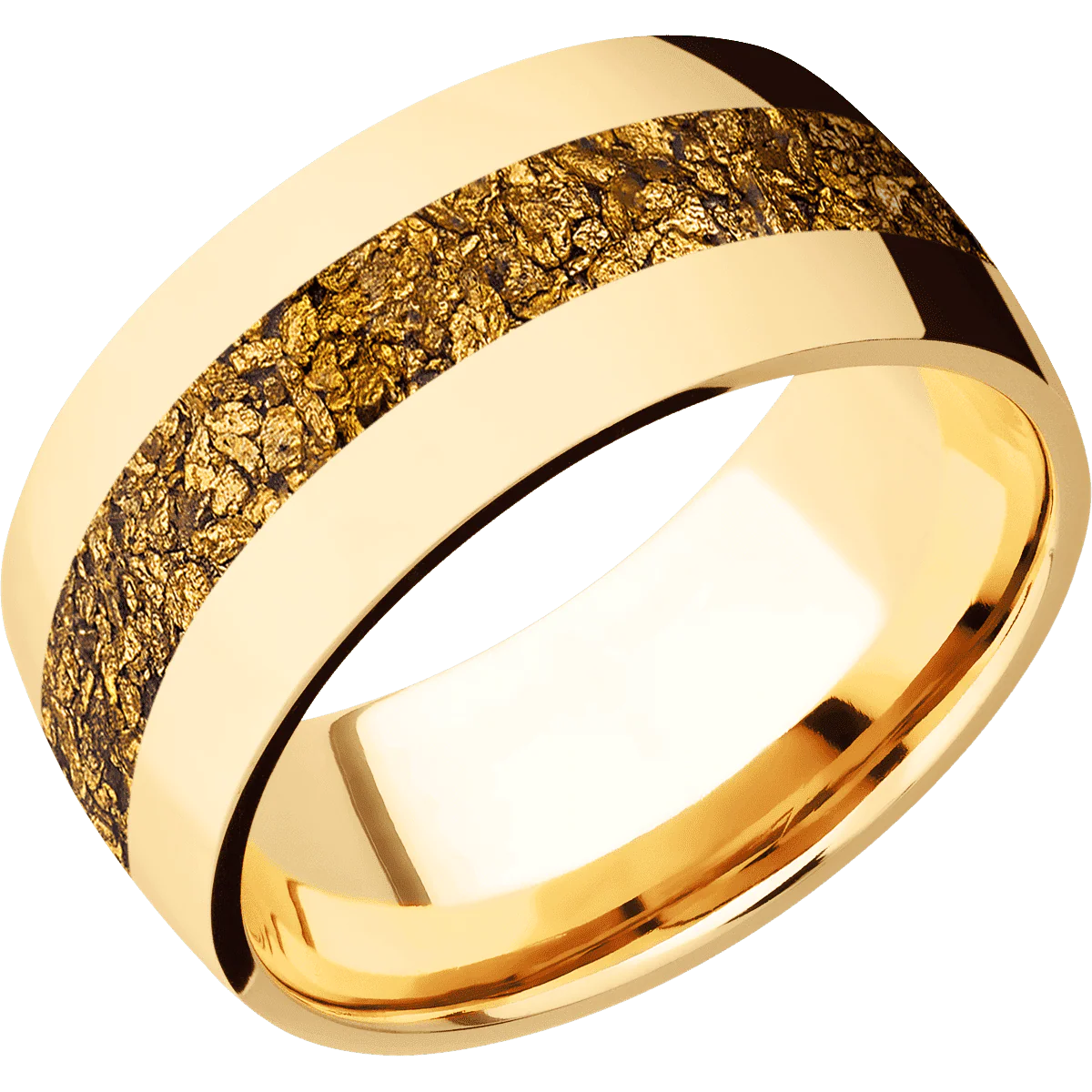 14K Yellow Gold + Polish Finish - Image 2