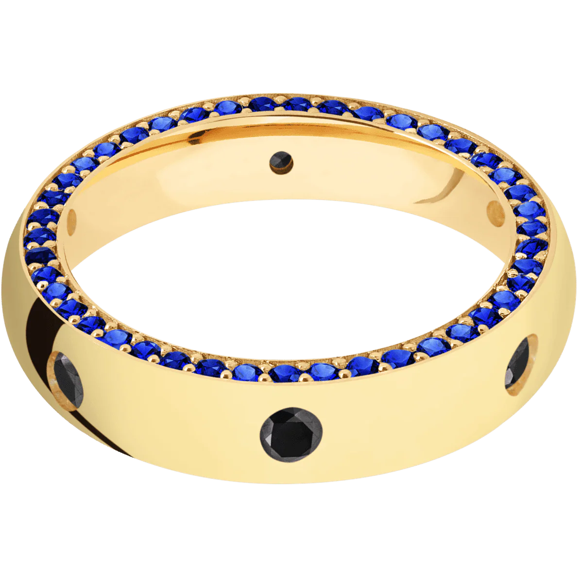 14K Yellow Gold + Polish Finish - Image 3