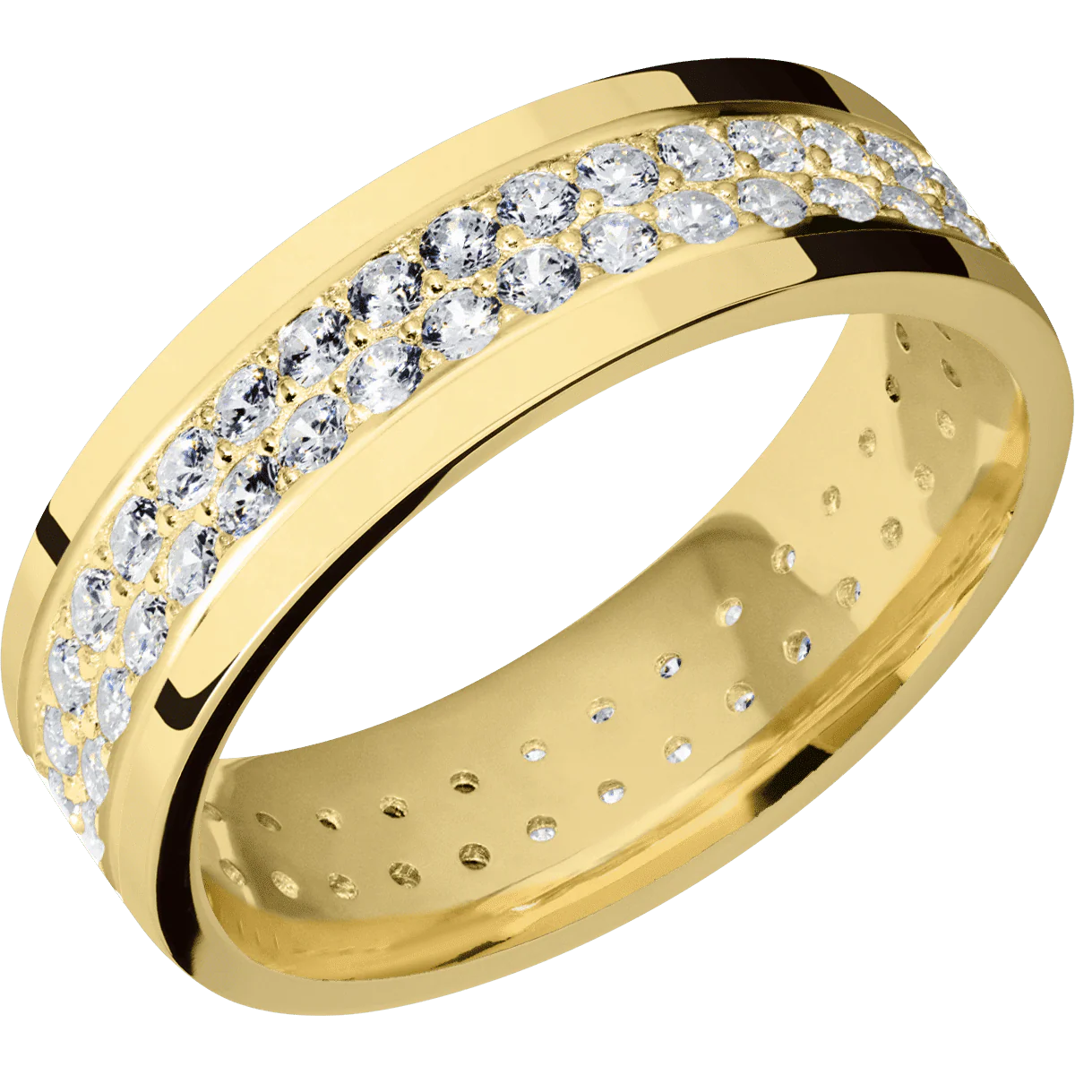 14K Yellow Gold + Polish Finish - Image 2