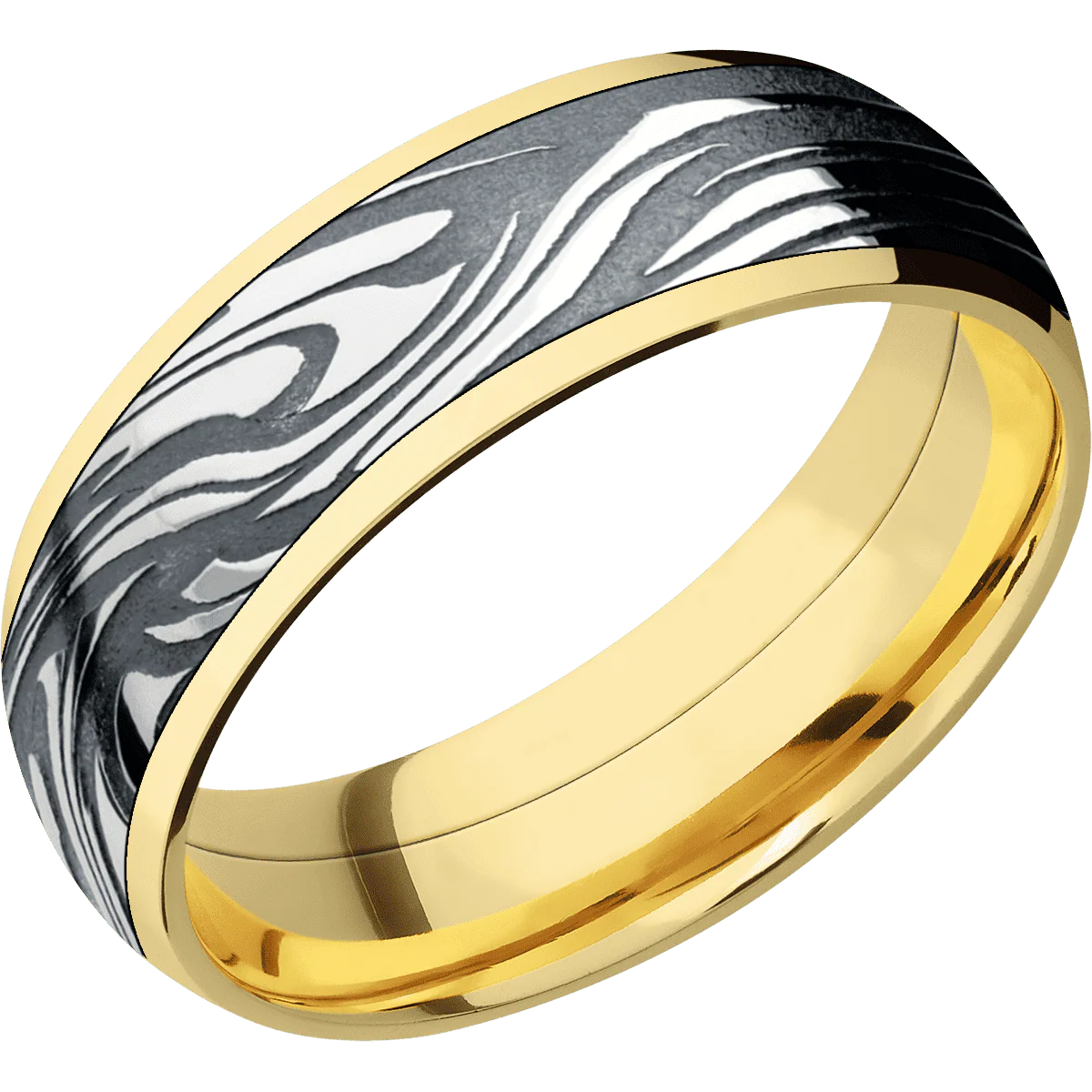 14K Yellow Gold + Polish Finish - Image 2