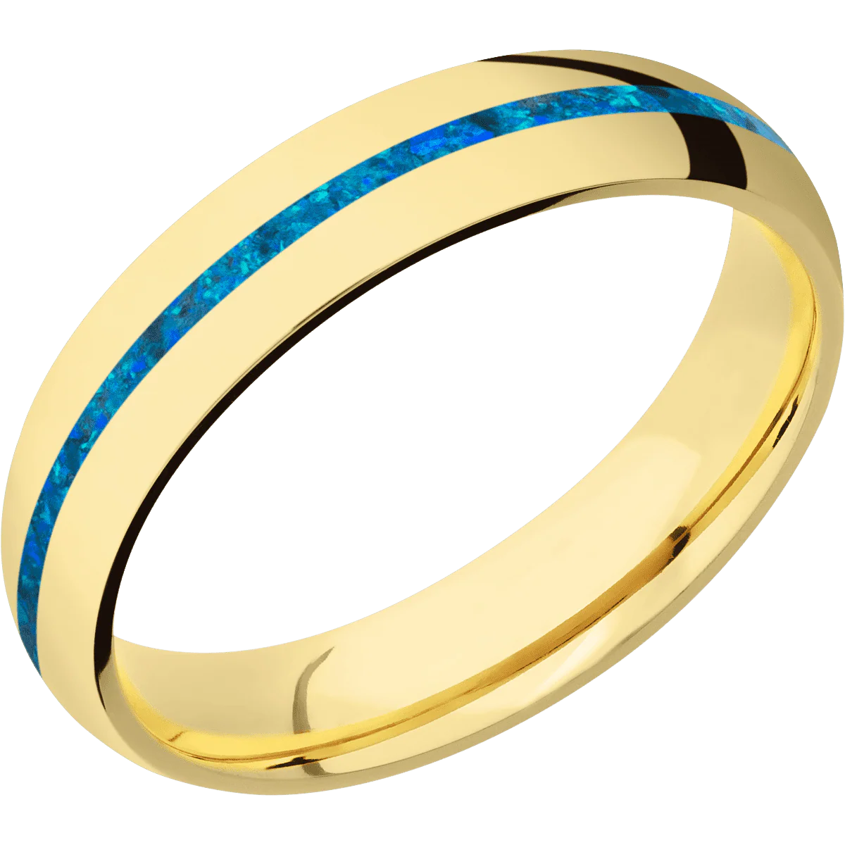 14K Yellow Gold + Polish Finish - Image 2