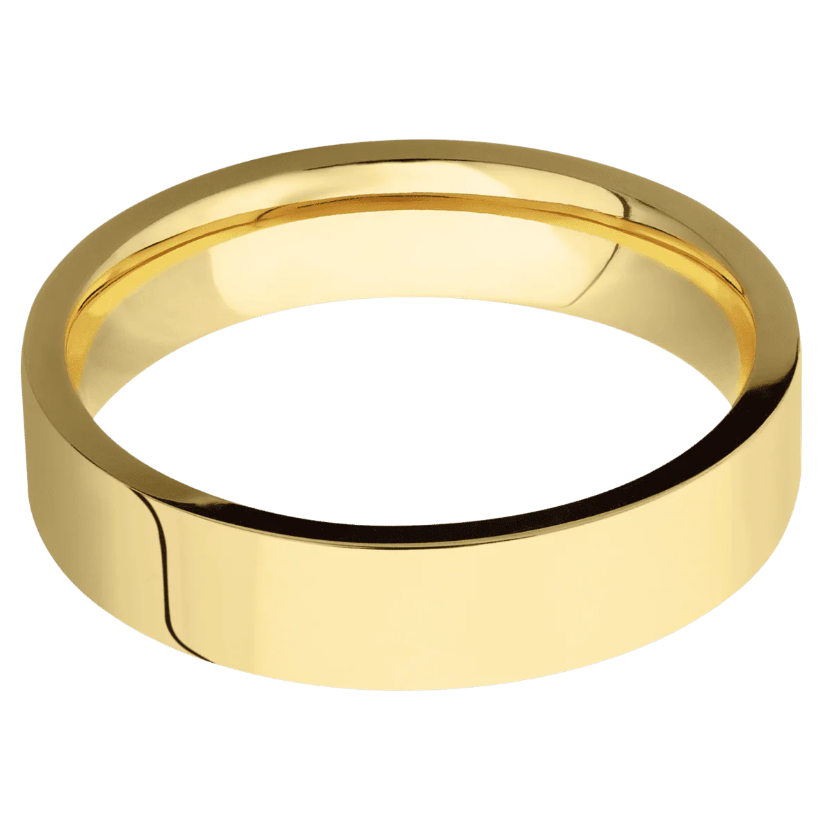 14K Yellow Gold + Polish Finish - Image 3