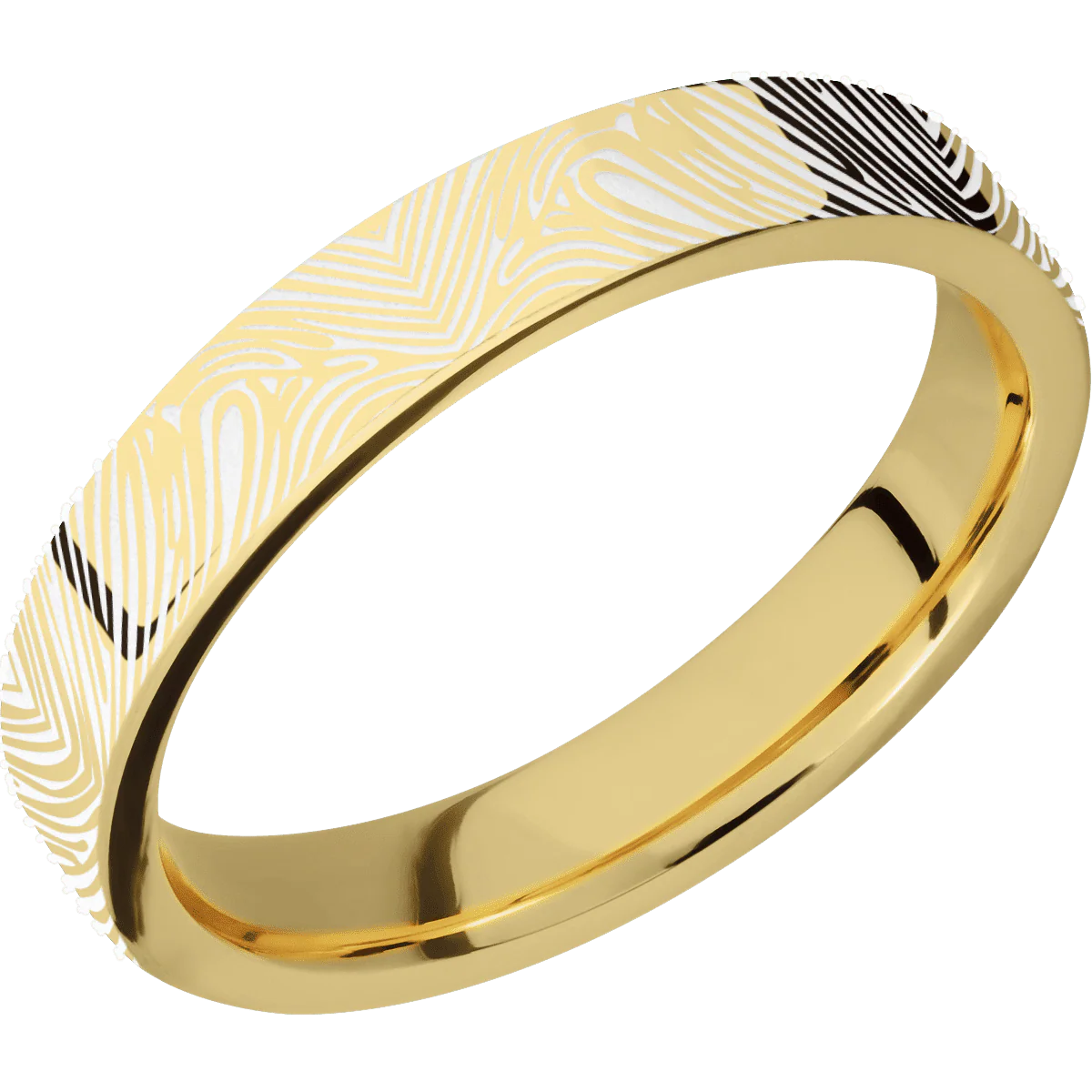 14K Yellow Gold + Polish Finish - Image 2
