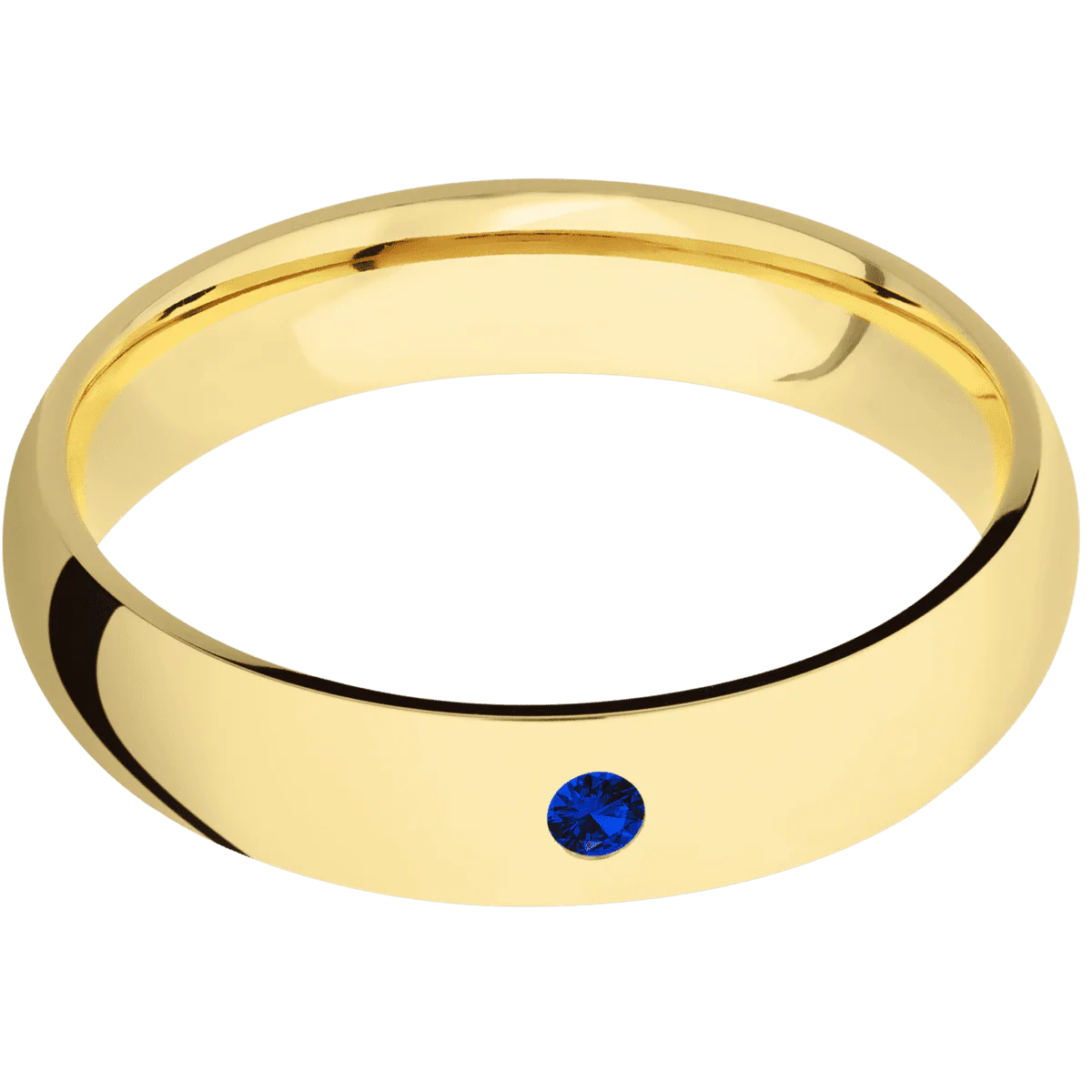14K Yellow Gold + Polish Finish - Image 3