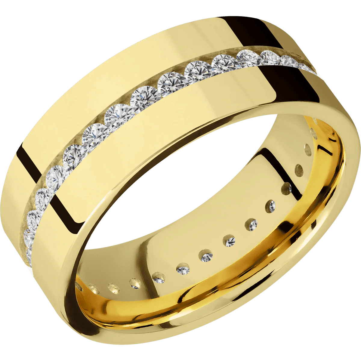 14K Yellow Gold + Polish Finish - Image 2