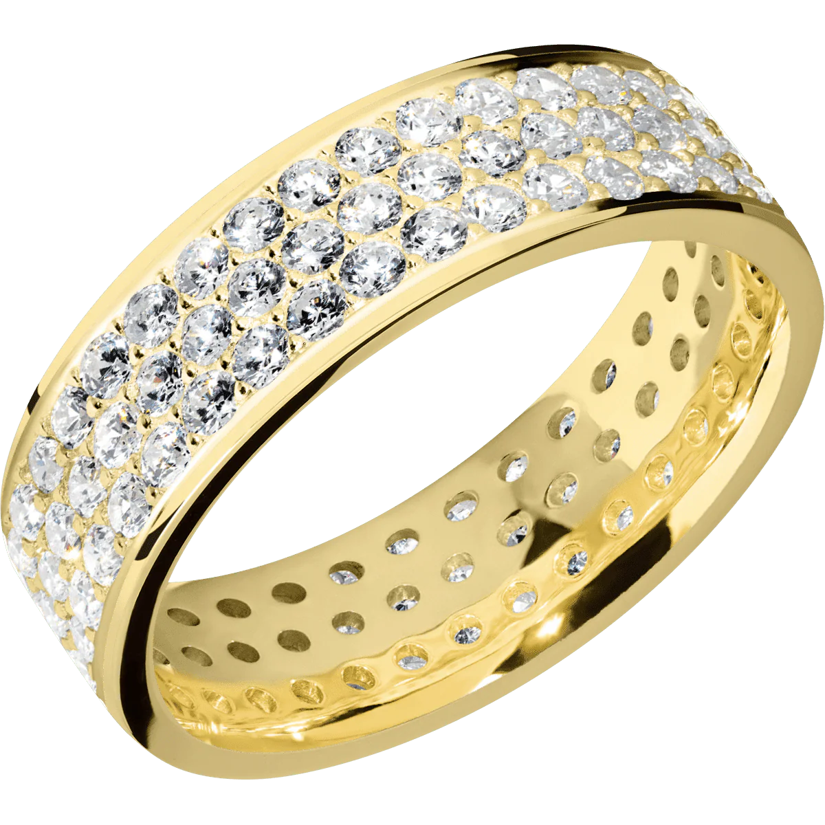 14K Yellow Gold + Polish Finish - Image 2