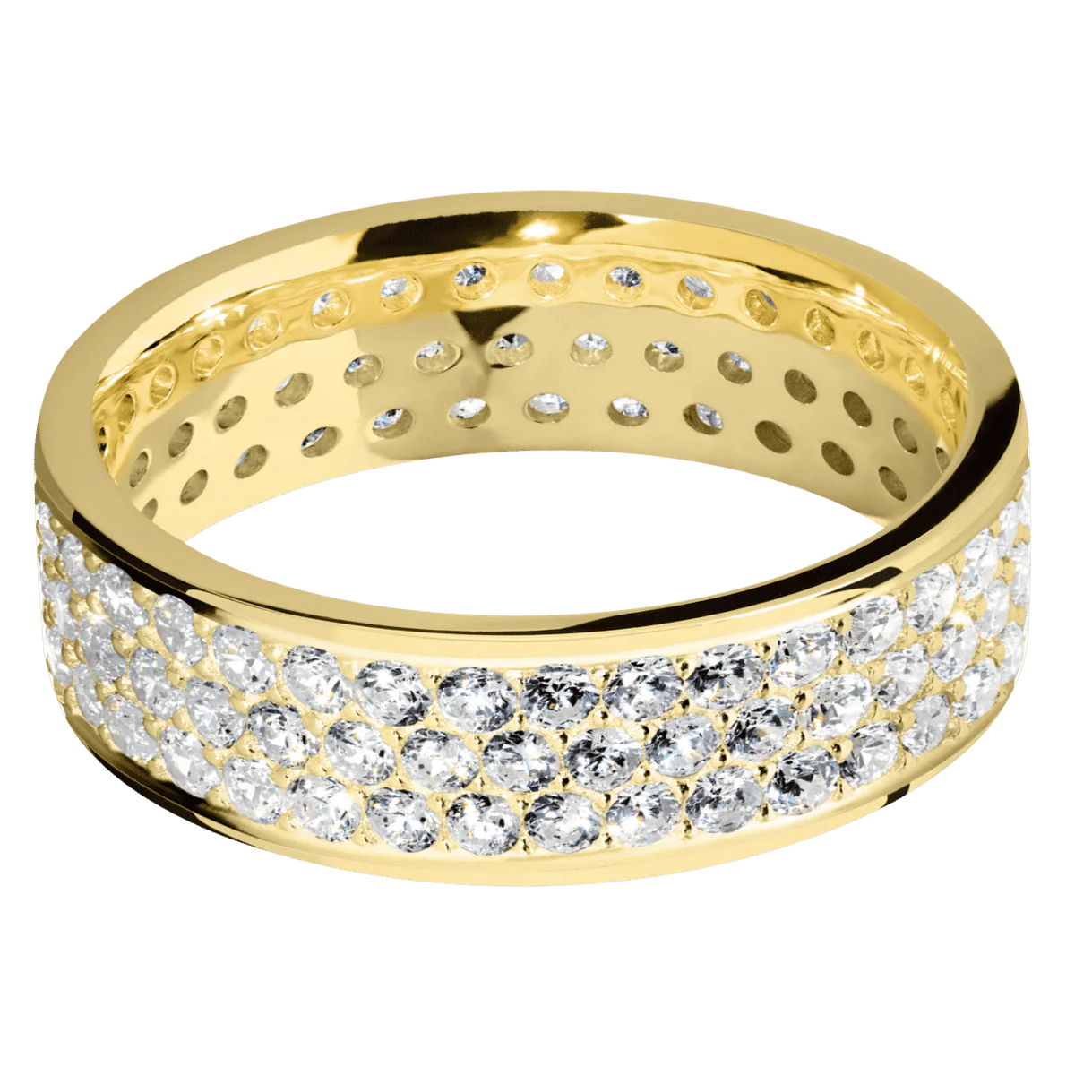 14K Yellow Gold + Polish Finish - Image 3