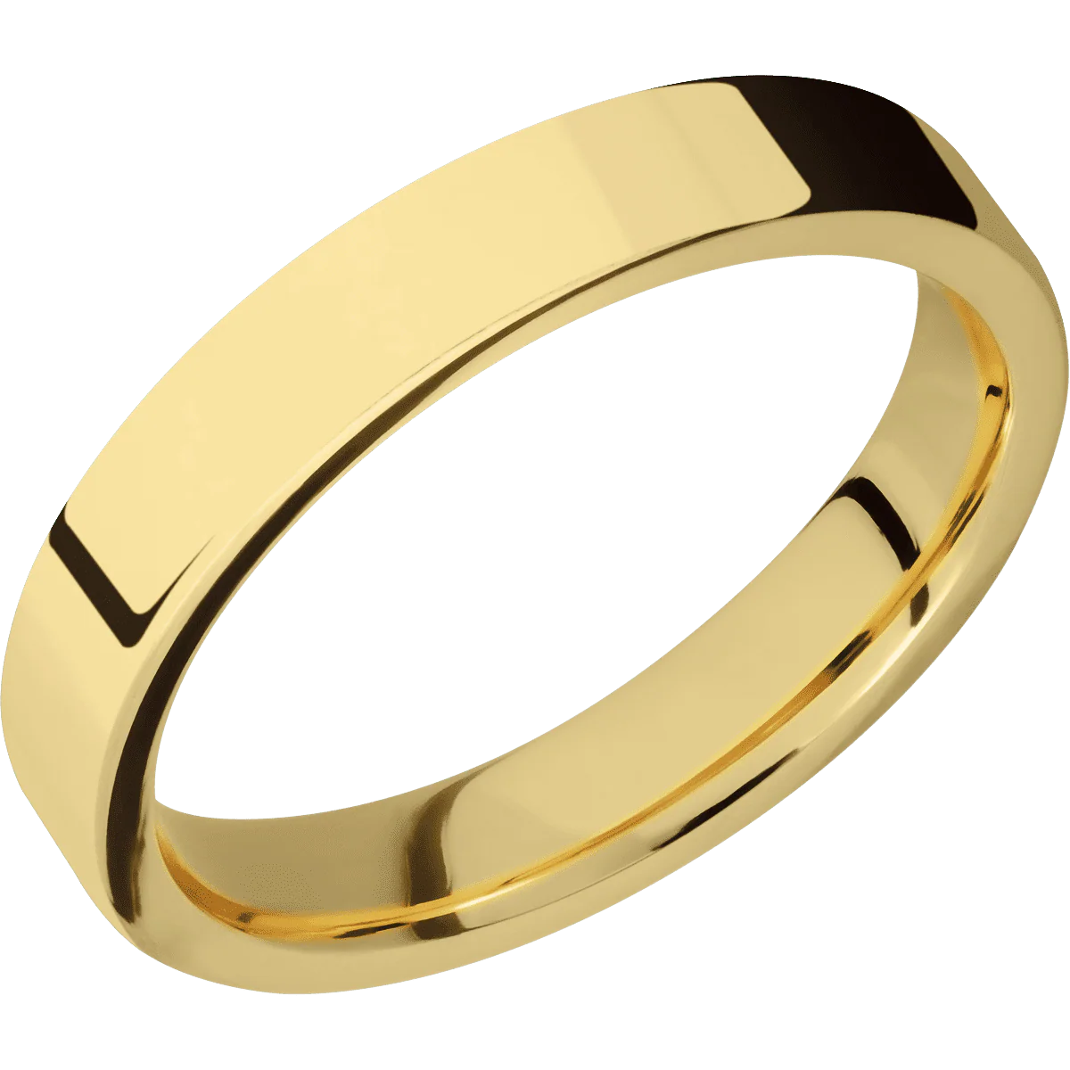 14K Yellow Gold + Polish Finish - Image 2