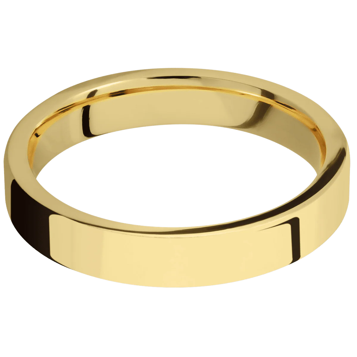 14K Yellow Gold + Polish Finish - Image 3