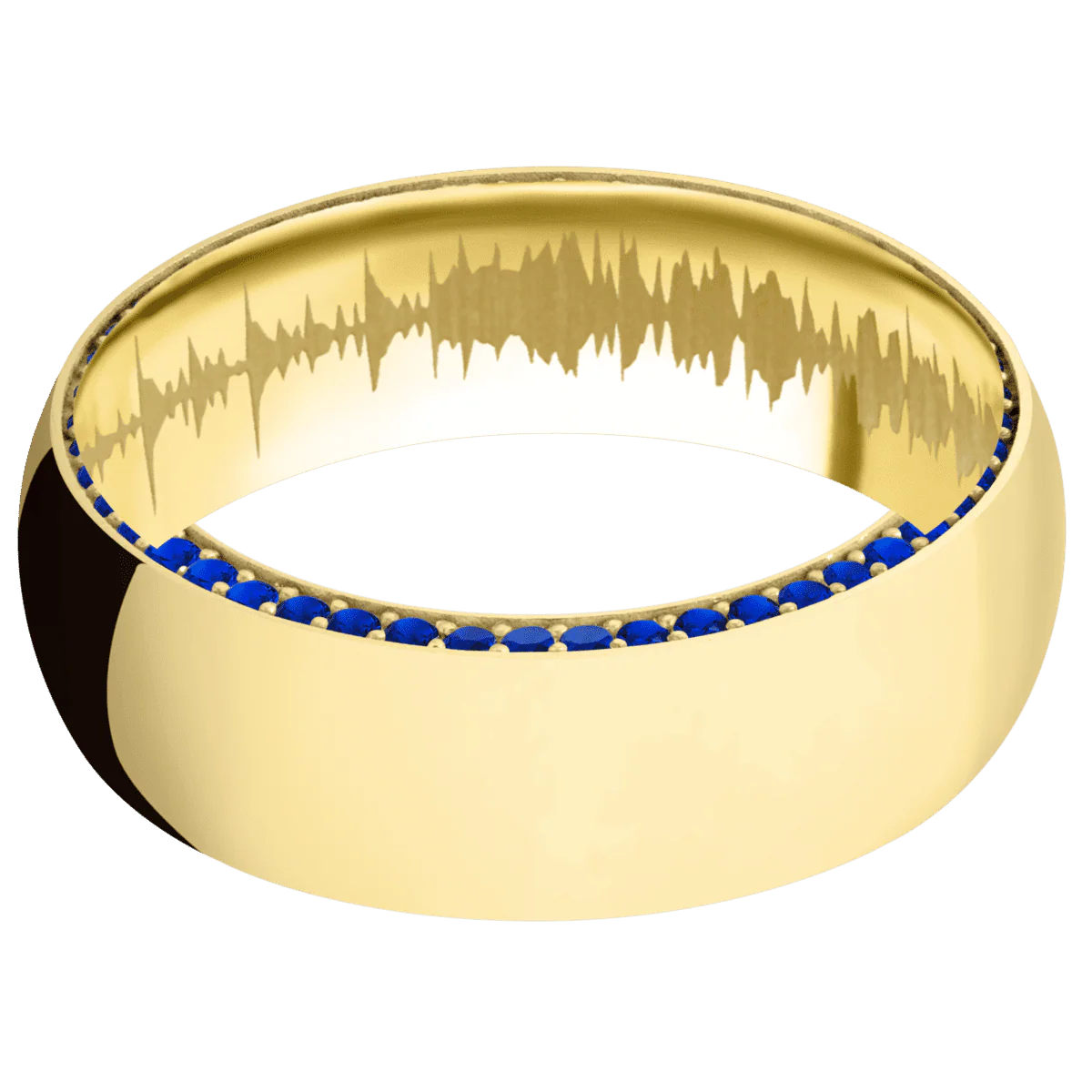 14K Yellow Gold + Polish Finish - Image 3