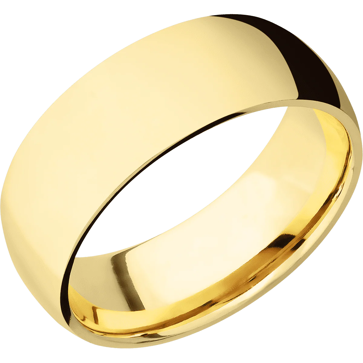 14K Yellow Gold + Polish Finish - Image 2