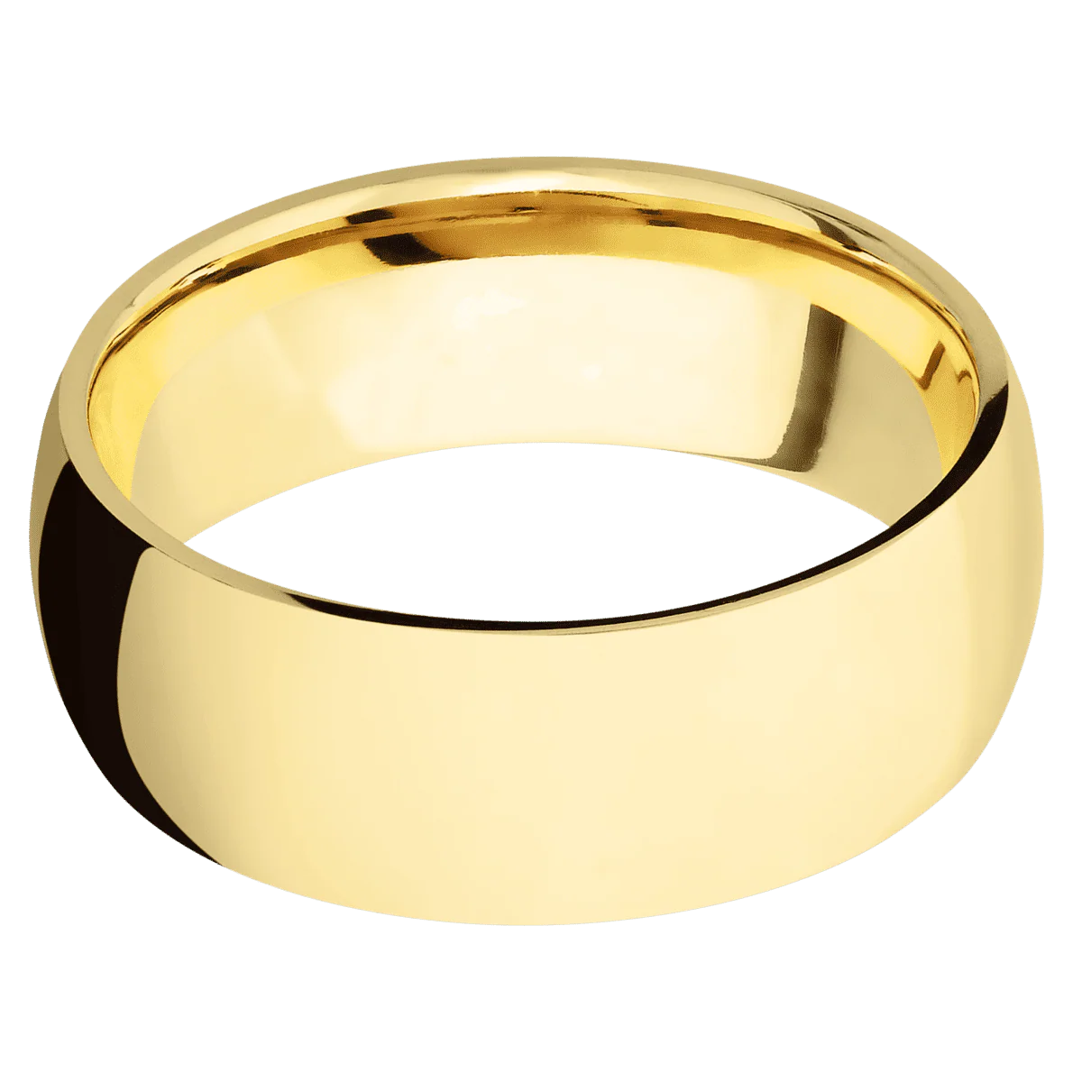 14K Yellow Gold + Polish Finish - Image 3