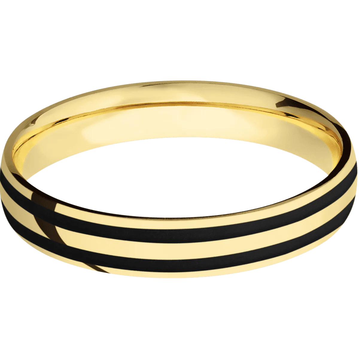 14K Yellow Gold + Polish Finish - Image 3