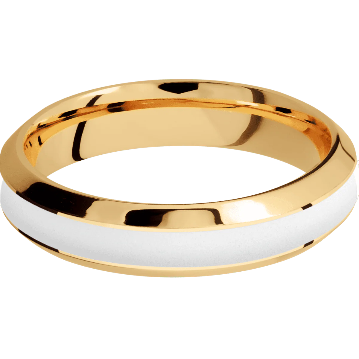 14K Yellow Gold + Polish , Polish Finish - Image 3
