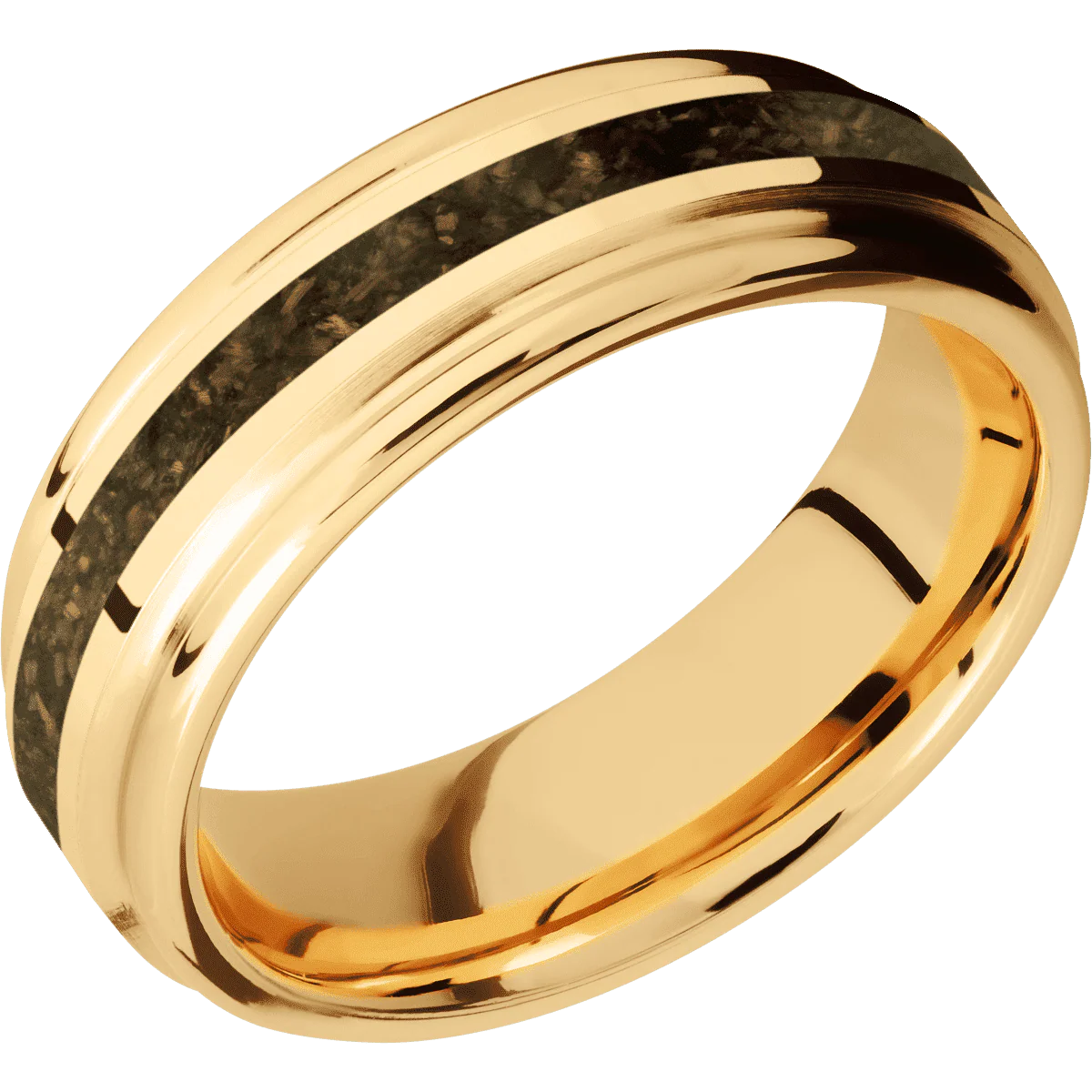 14K Yellow Gold + Polish , Polish Finish - Image 2