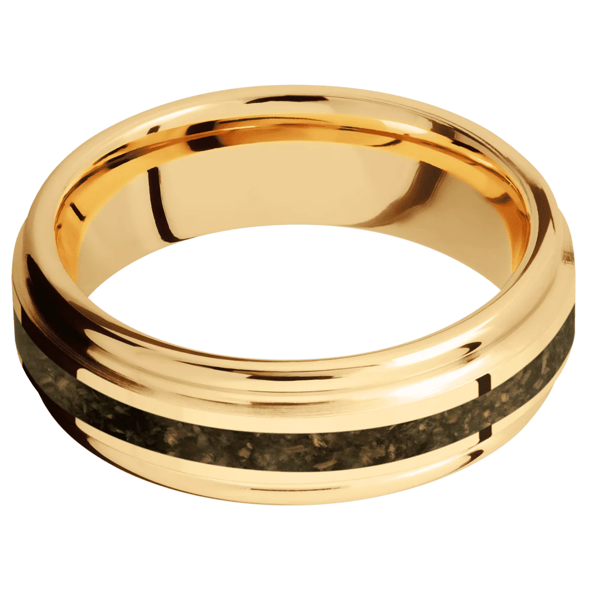 14K Yellow Gold + Polish , Polish Finish - Image 3