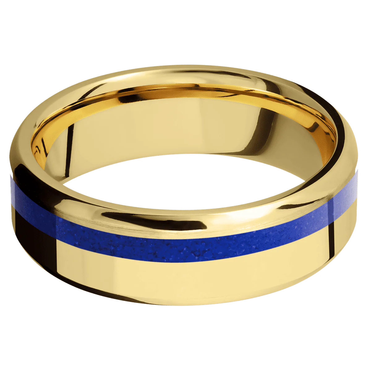 14K Yellow Gold + Polish , Polish Finish - Image 3